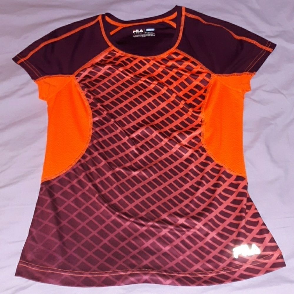 Fila Sport Exercise Running Shirt Small